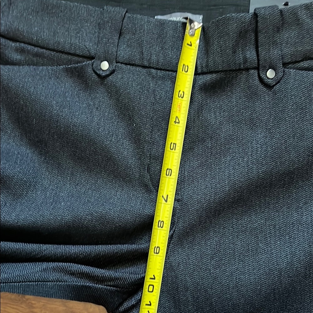 New Maurices Black skinny mid rise Textured Pants - Picture 9 of 14